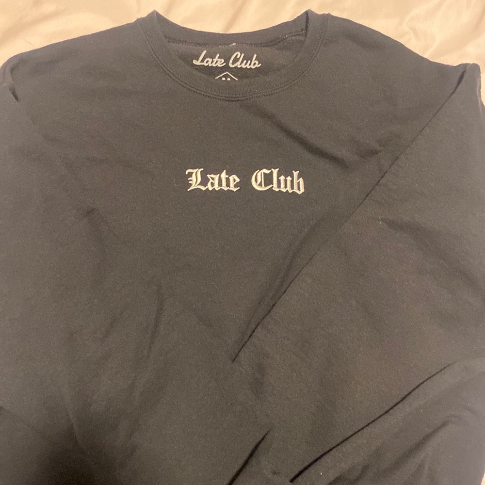 Late Club Crewneck Sweater